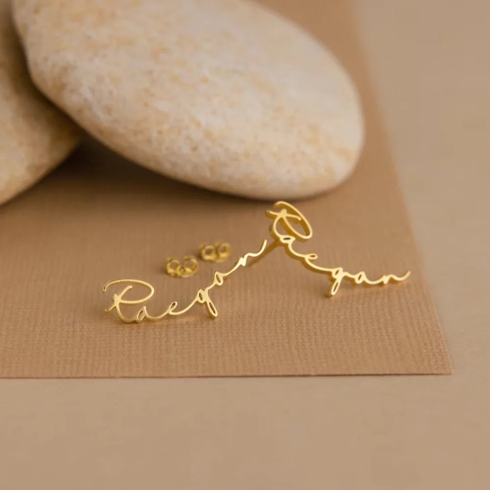 Name Earrings