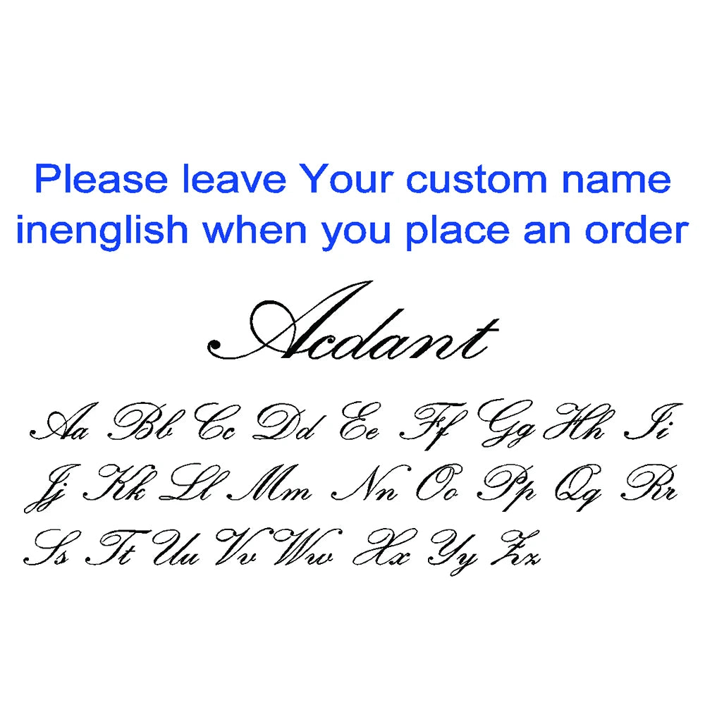 Name Earrings