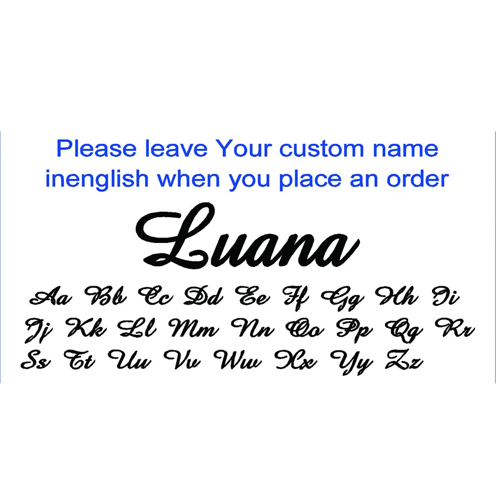 Name Earrings