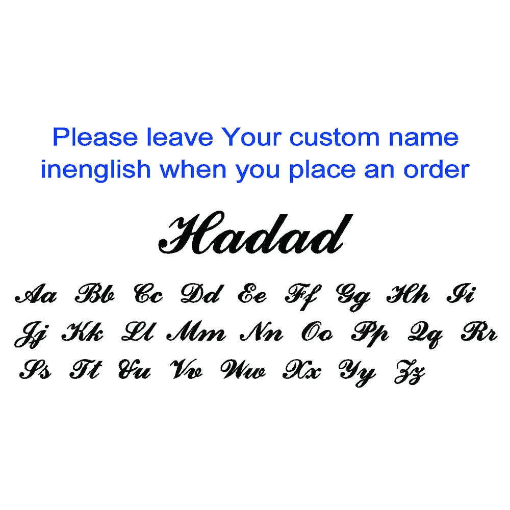 Name Earrings
