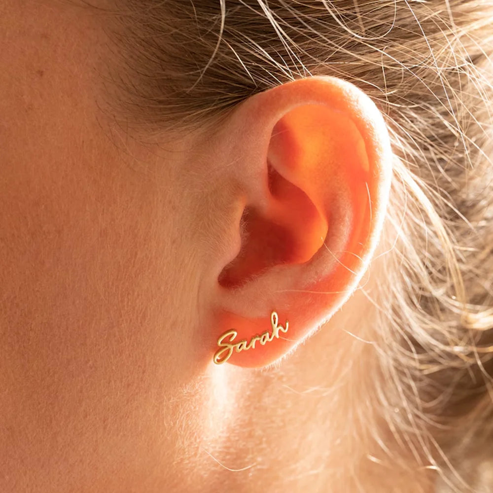 Name Earrings