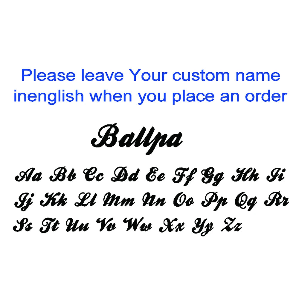 Name Earrings