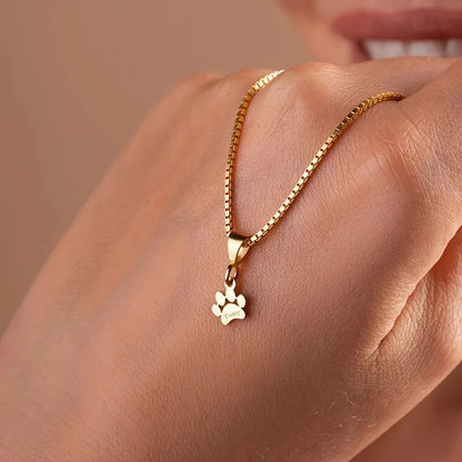 Dog's Paw Necklace