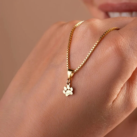 Dog's Paw Necklace