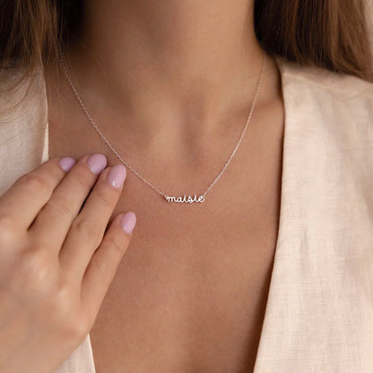 Small Name Necklace