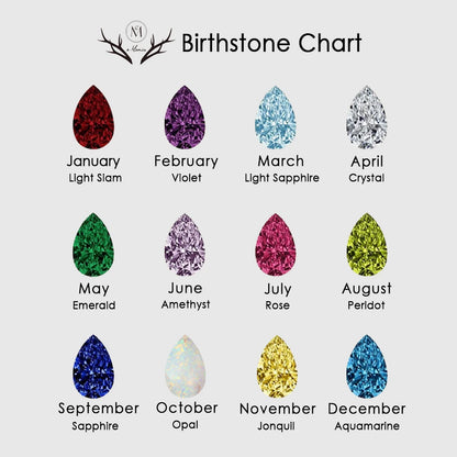 Birthday Stone Necklace