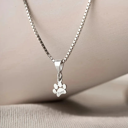 Dog's Paw Necklace