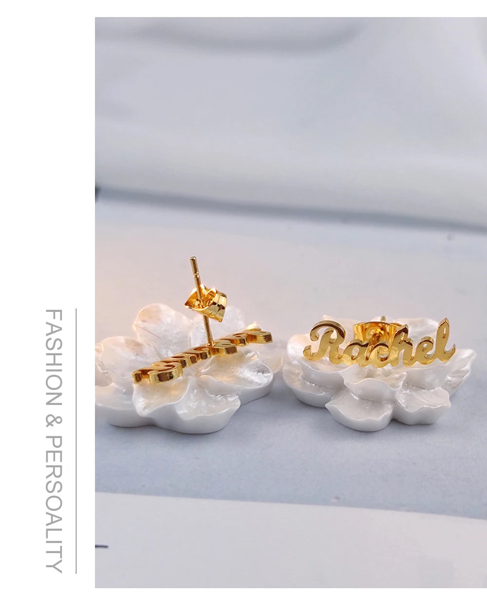 Name Earrings