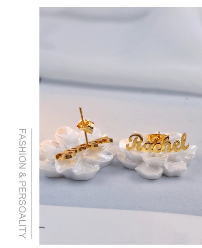 Name Earrings
