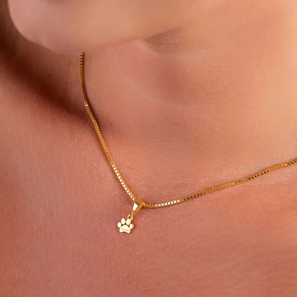 Dog's Paw Necklace