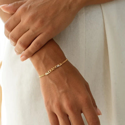 Name Chain Bracelet
