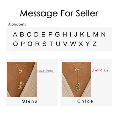 Heart Drop Necklace