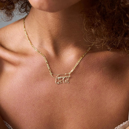 Custom Cat Necklace