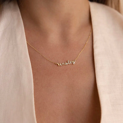 Small Name Necklace
