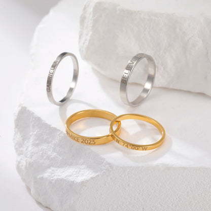 Custom Ring for Women and Men