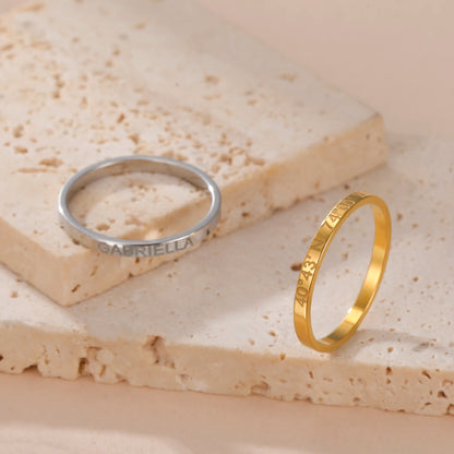 Custom Ring for Women and Men